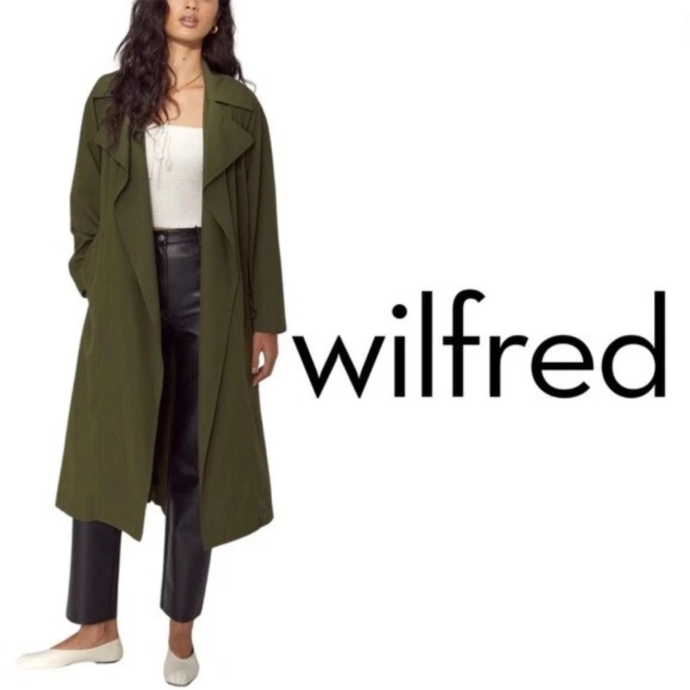 Wilfred Requiem Trench Coat Size XXS
